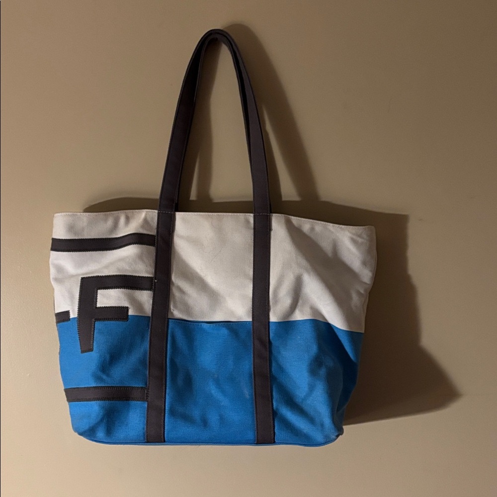 Rodan + Fields Blue and White Tote Bag